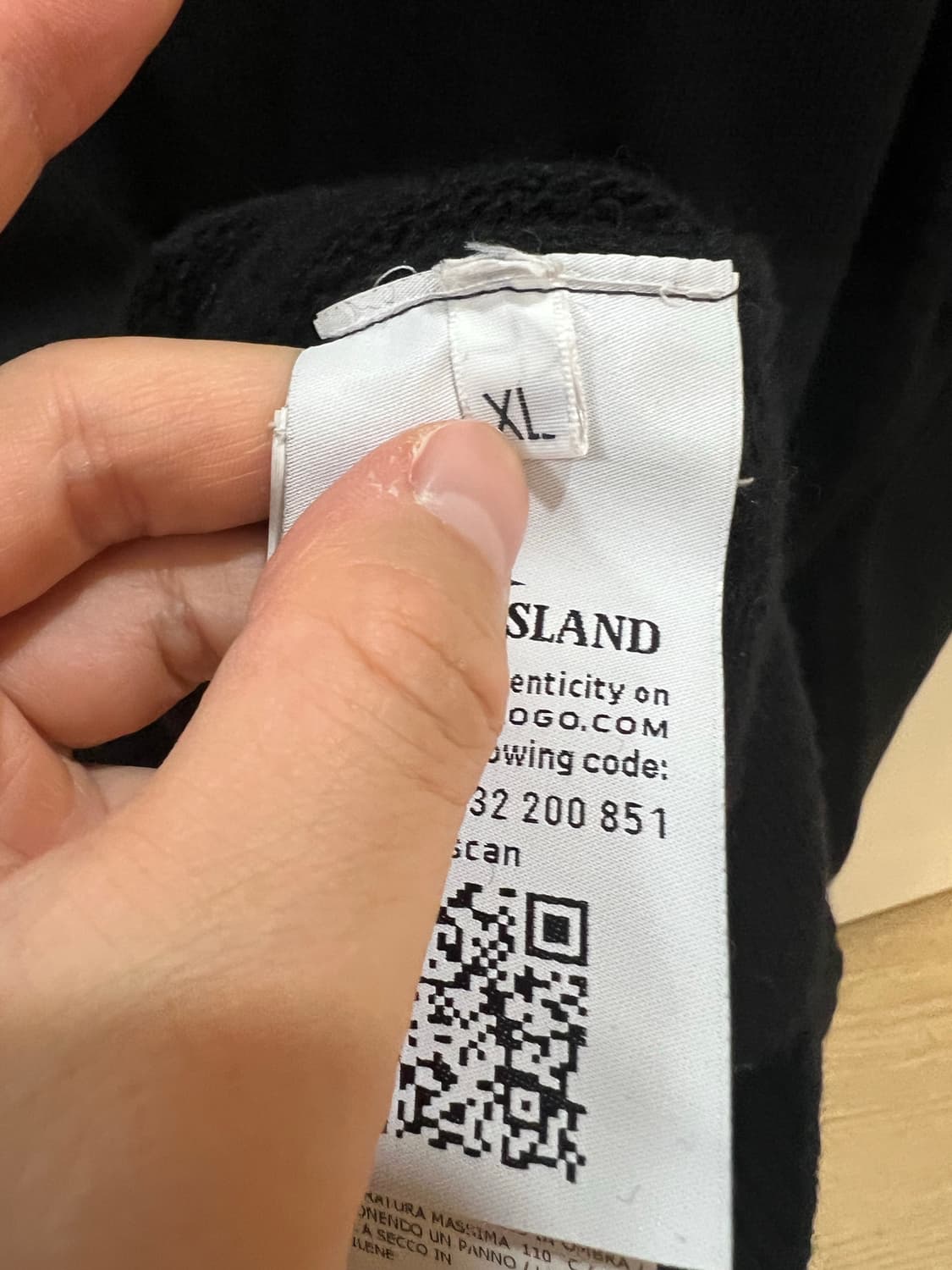 스톤아일랜드 램스울니트 xl 상품이미지3