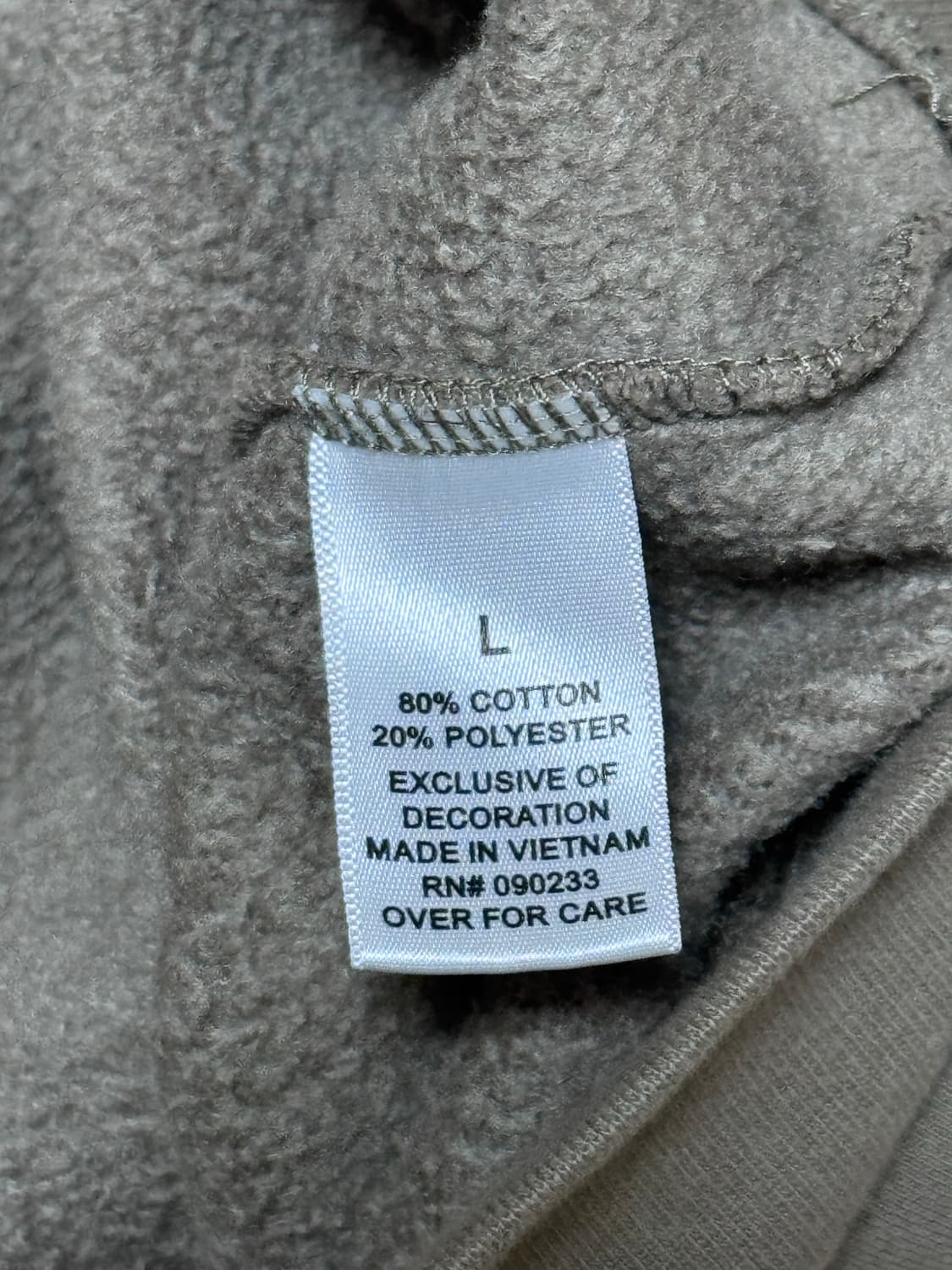 ESSENTIALS 후드티셔츠 L 상품이미지3