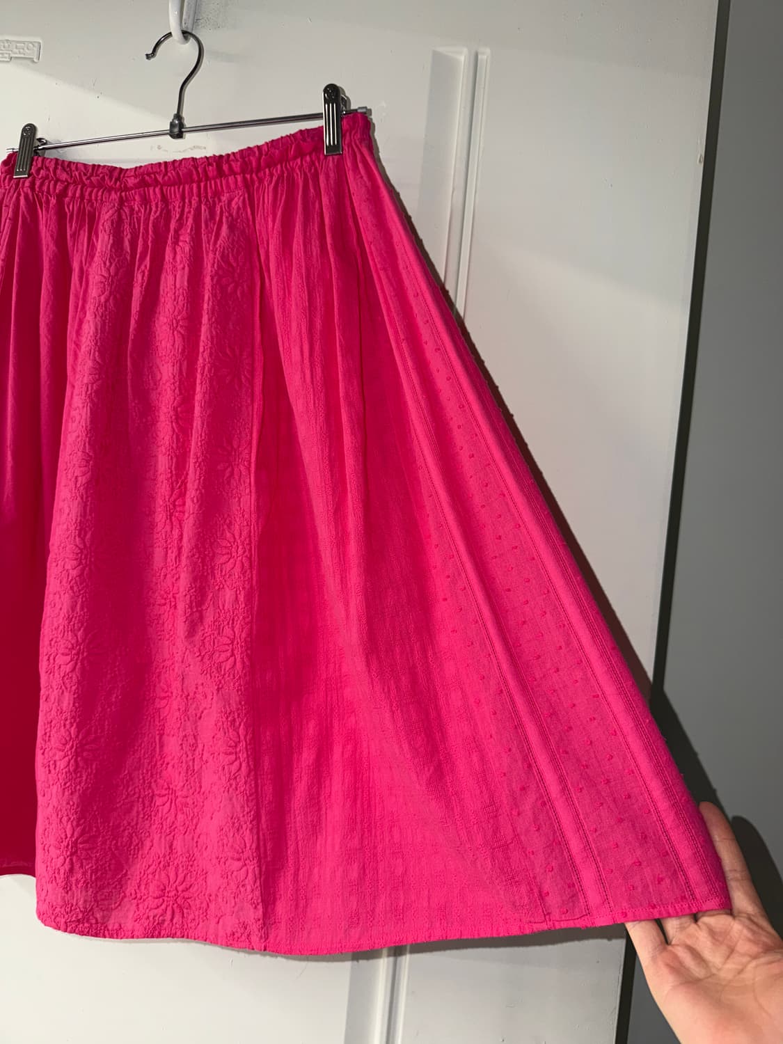 일본빈티지 모리 자수 미디스커트 상품이미지6