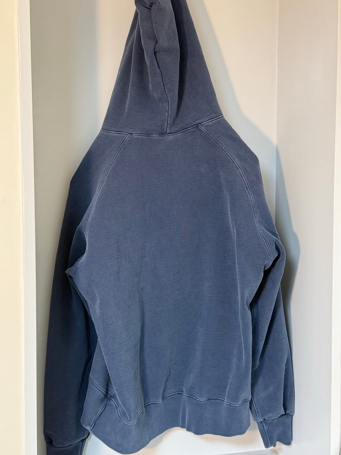빈티지 워싱 블루 후드티 상품이미지2