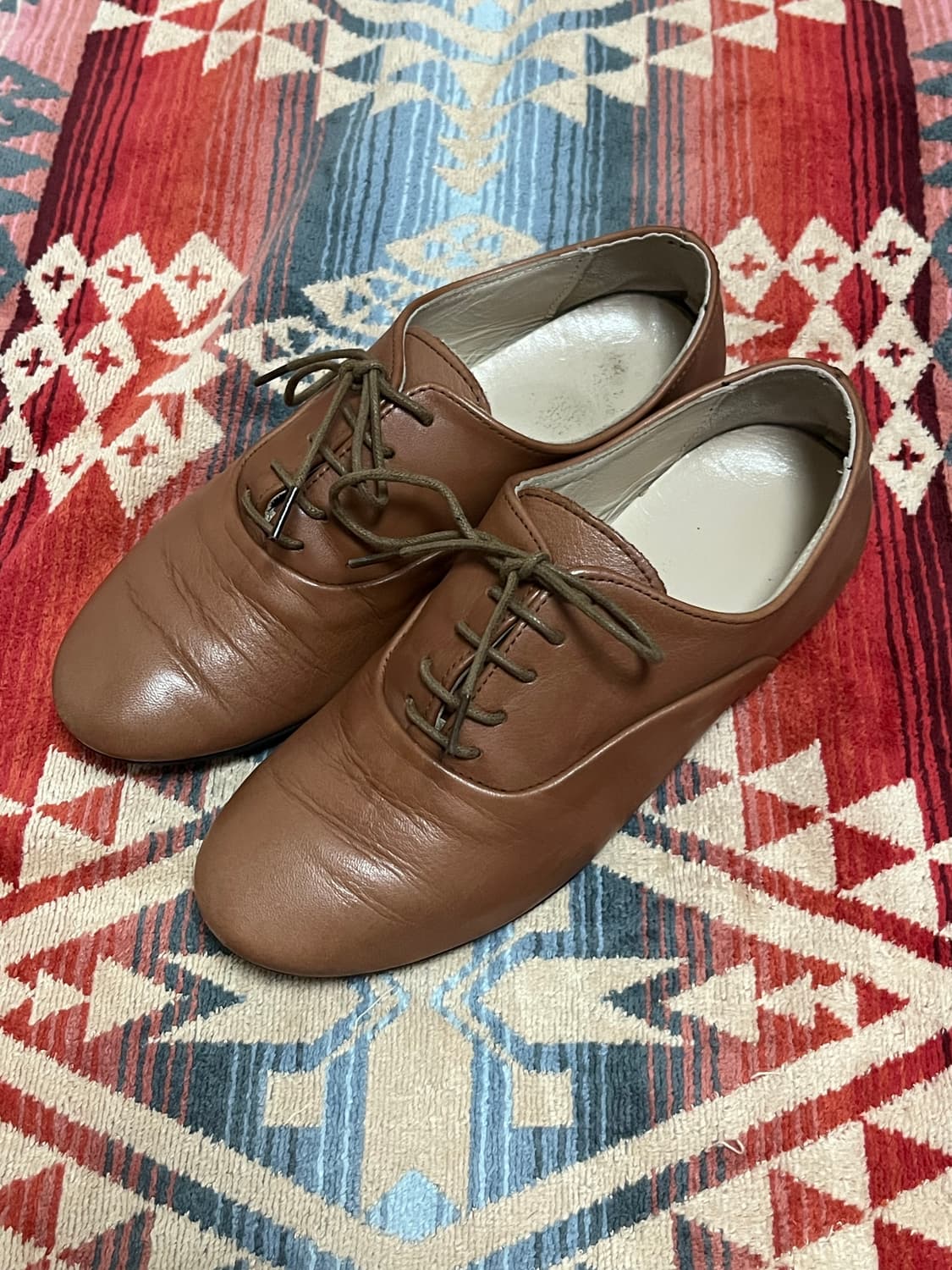 Made in Italy lambskin flat shoes 상품이미지1