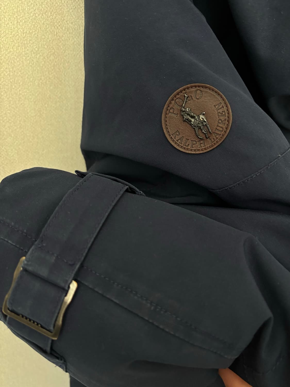 폴로 파카M 네이비색상 (착샷 유) 상품이미지4