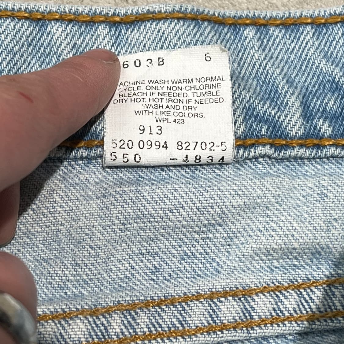 usa 리바이스 550 데님팬츠 s10163 상품이미지10