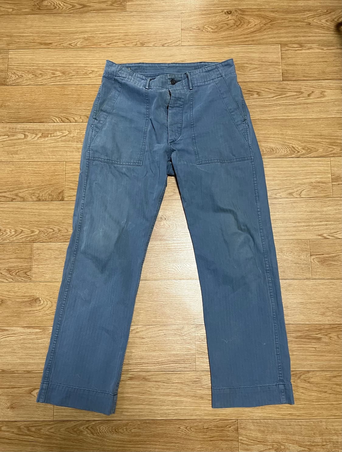 RRL 헤링본퍼티그 인디고 상품이미지1