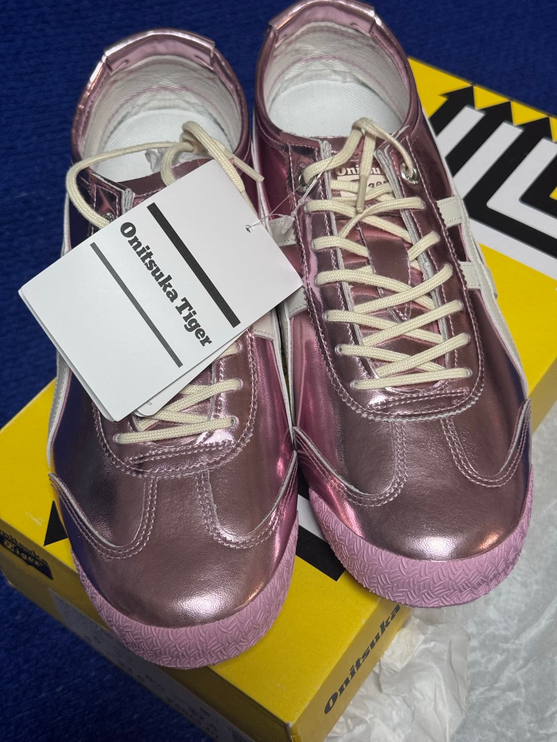 오니츠카타이거 멕시코 66 SD 핑크 235 새상품 상품이미지2
