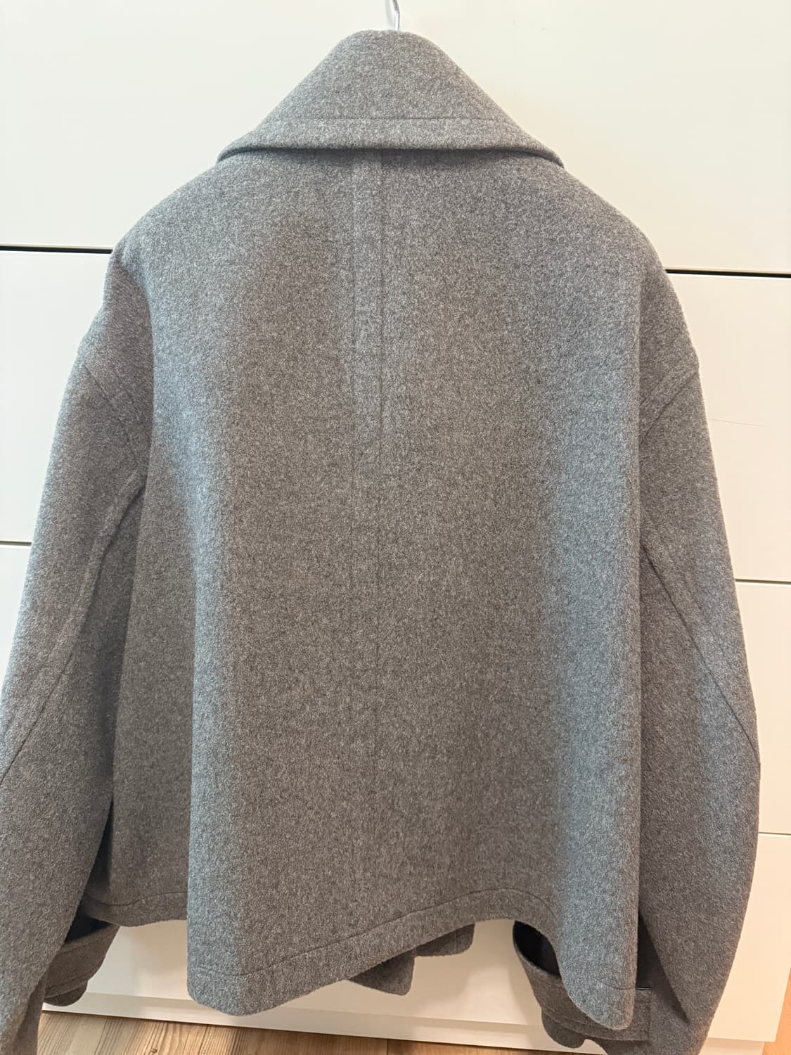 엣코너 캐시미어블랜드 크롭코트 상품이미지6