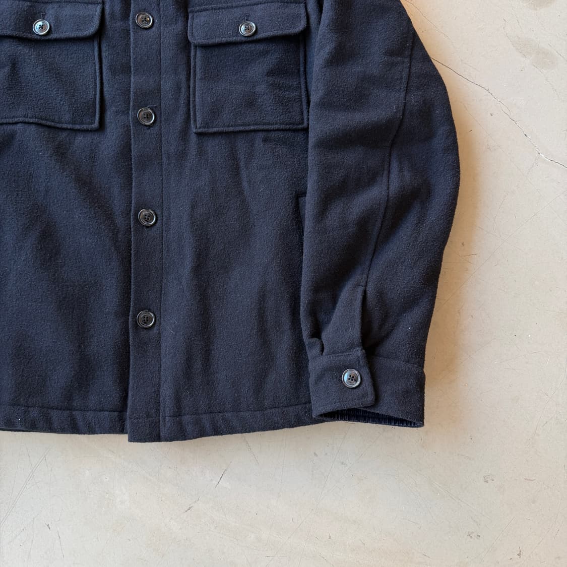 에디바우어 코듀로이 카라 울 자켓 상품이미지3