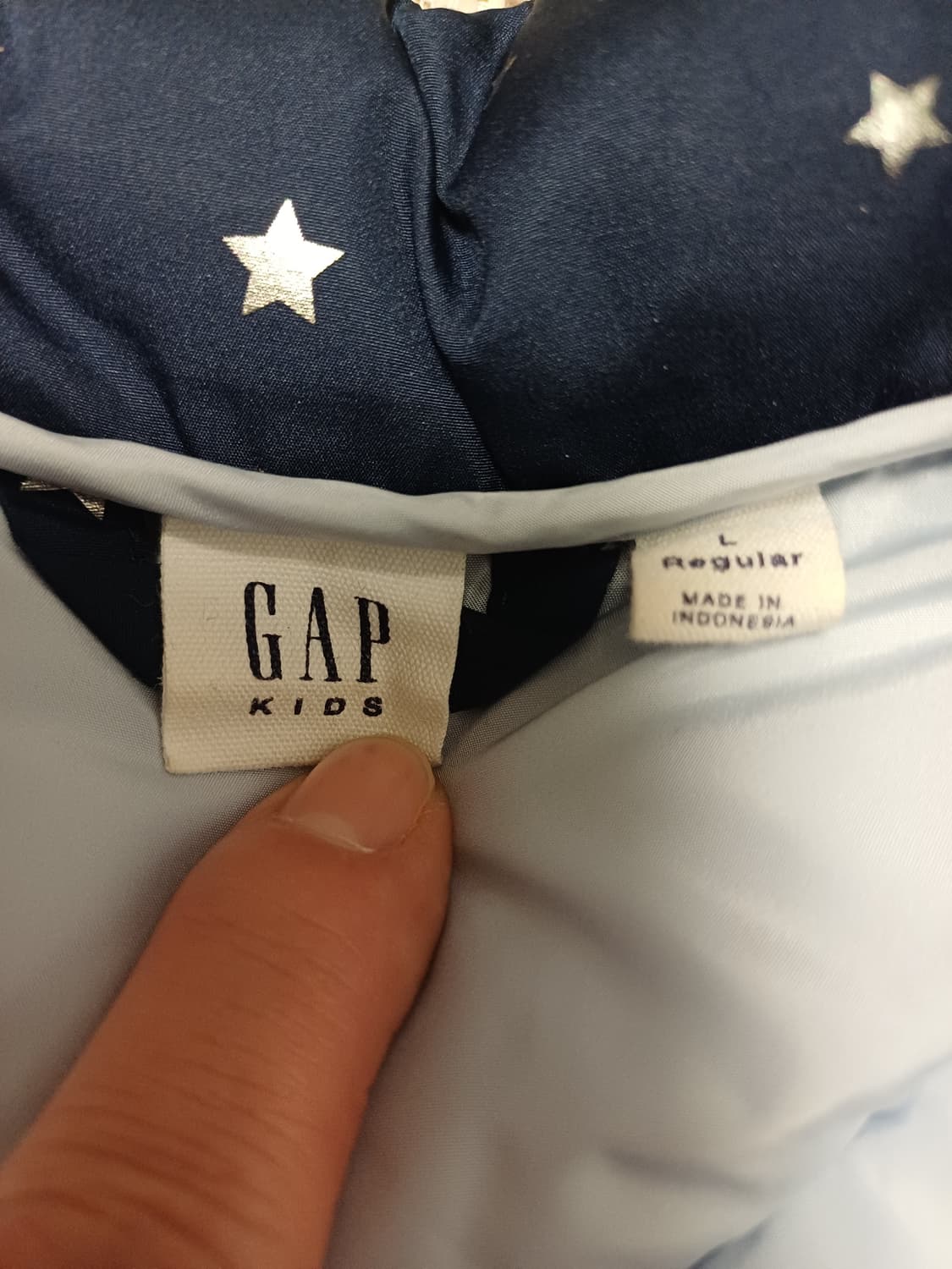 갭키즈(Gap Kids) 여아 별패턴 패딩 조끼 (L/140) 상품이미지5