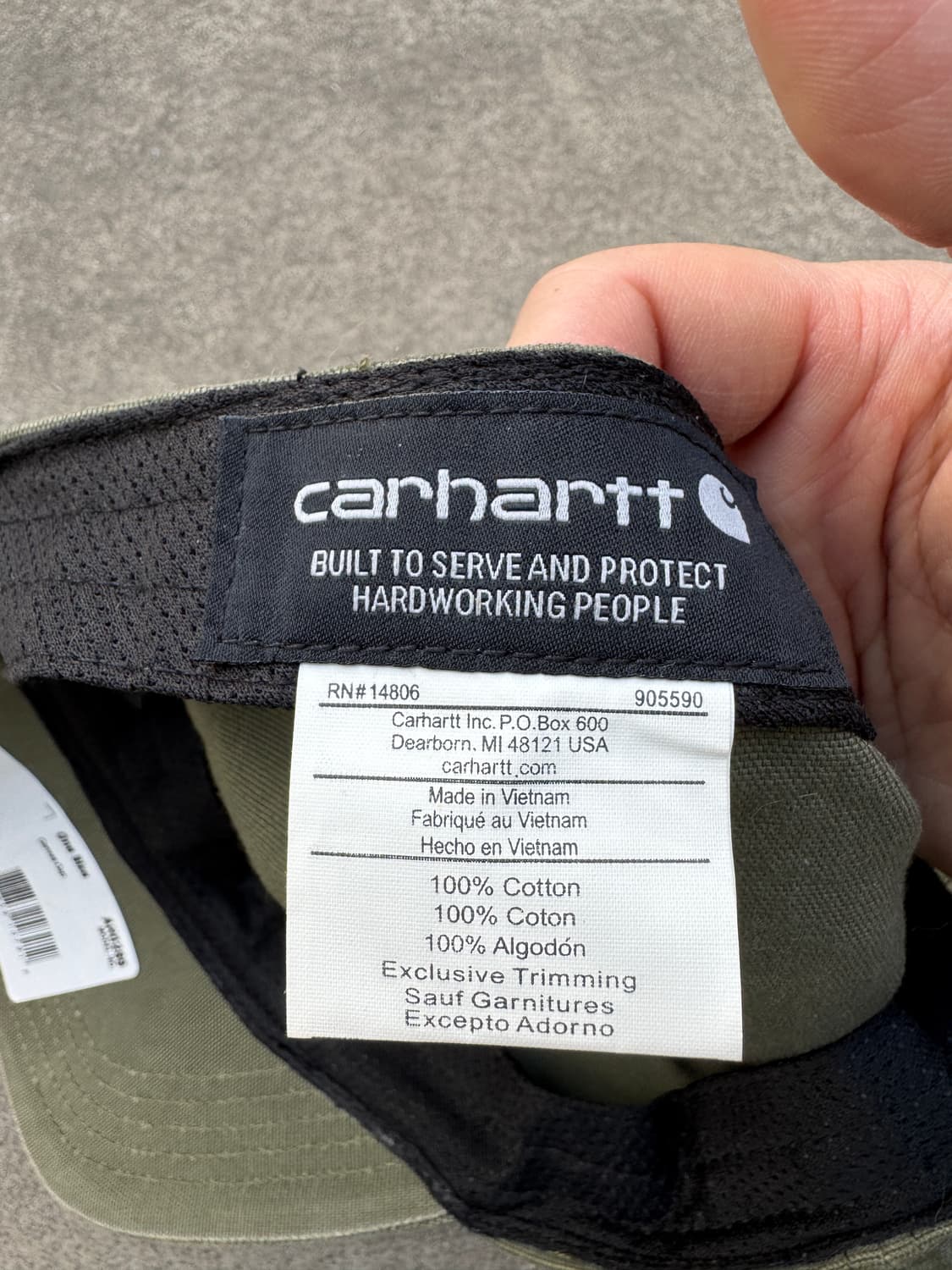 Carhartt Cap 상품이미지3