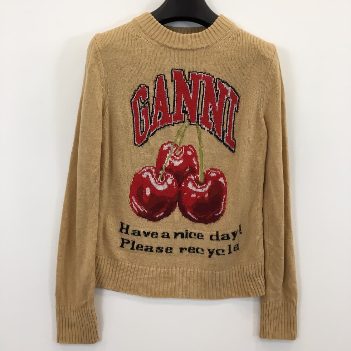 GANNI 가니 안타르시아 체리 울니트 S  상품이미지1