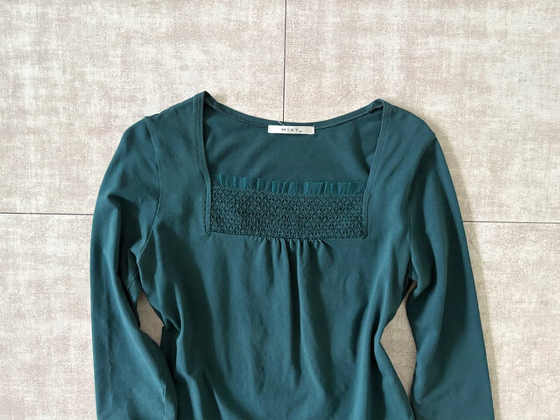 square neck smock top 상품이미지2