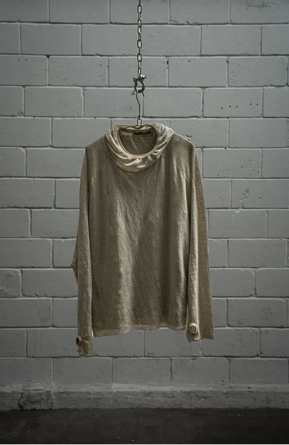 1size lcbx 린넨 져지 바라클라바 후드 판매합니다 상품이미지1