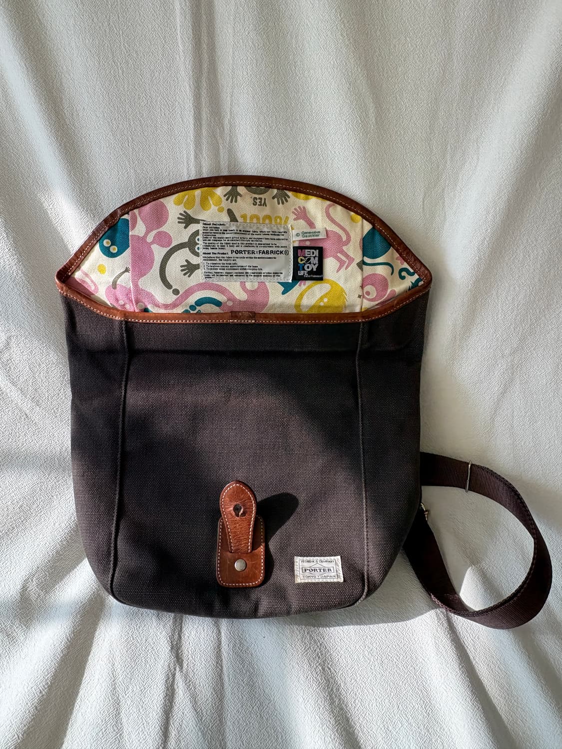 요시다 포터 x 메디콥토이 콜라보 숄더백 상품이미지3