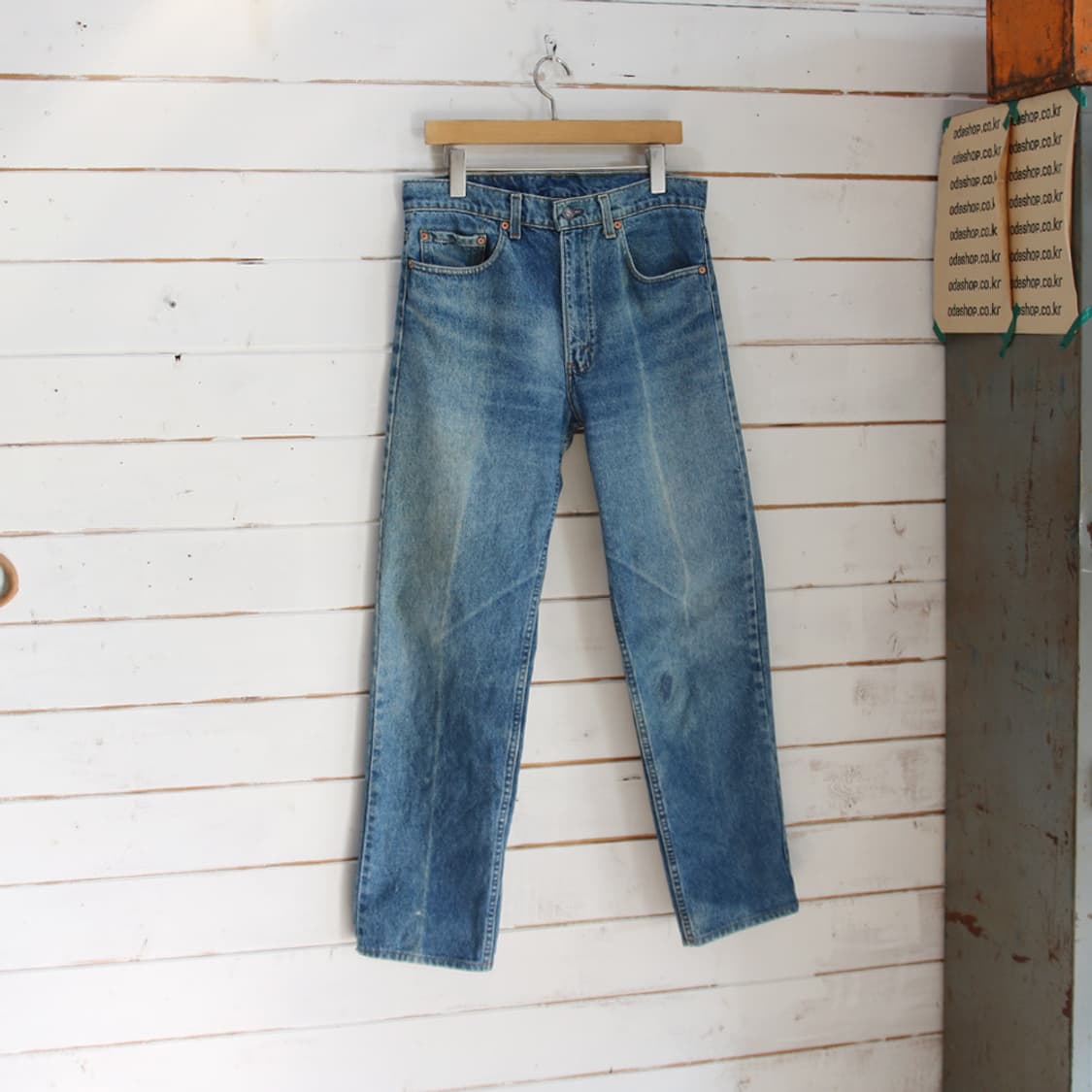 (착용컷) 90's 리바이스 505 (남성용 31.5) 상품이미지1