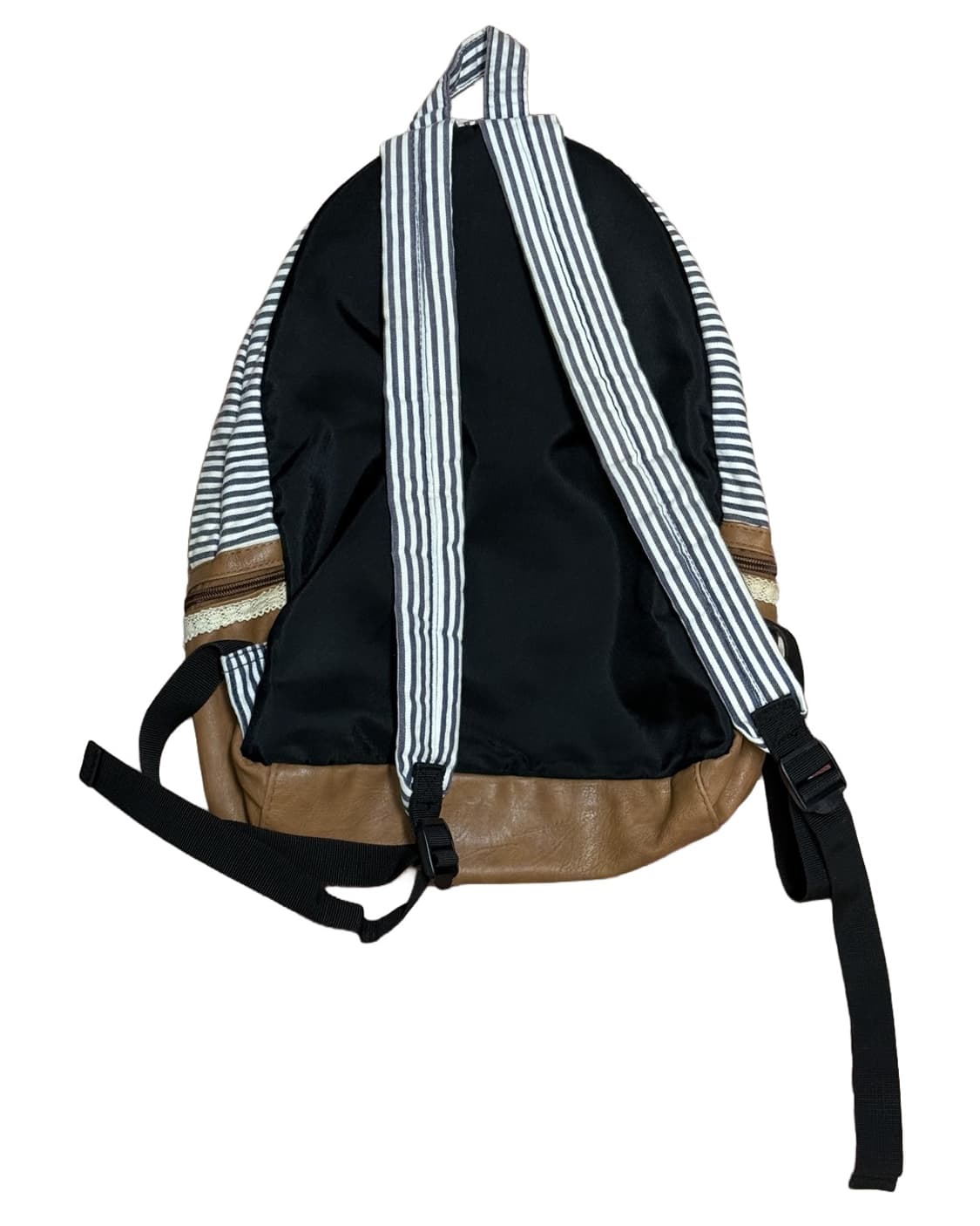 모리 돼지코 스트라이프 레이스 백팩 상품이미지2