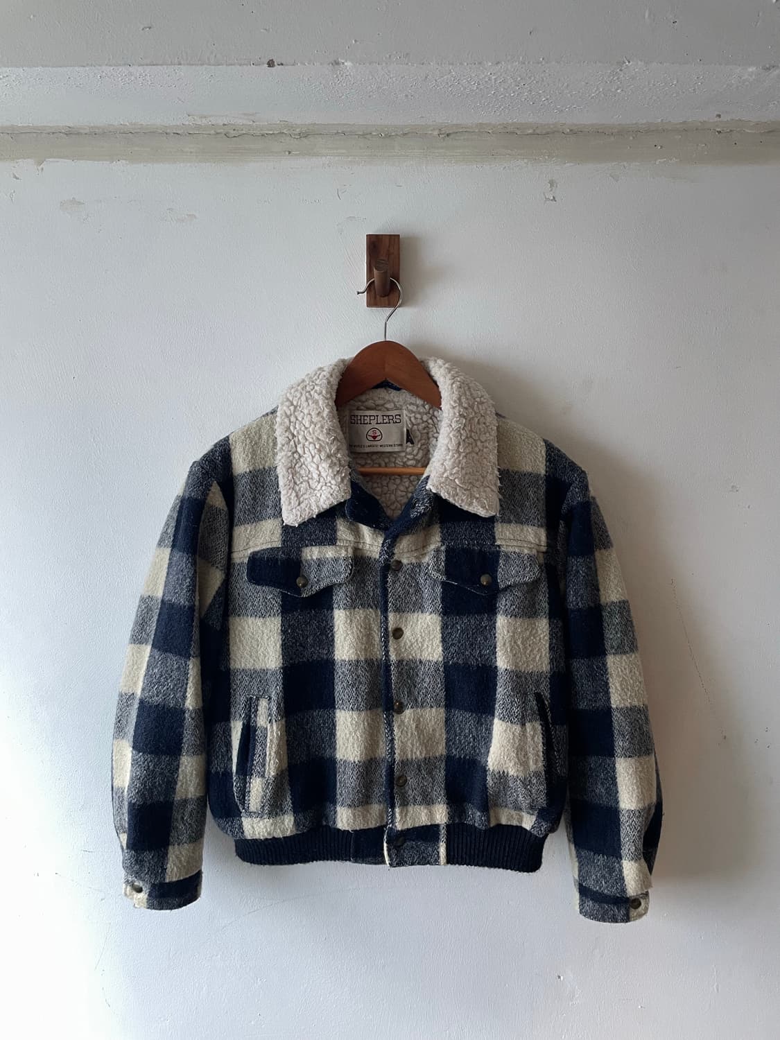 80's USA Vintage Sheplers Wool Sherpa 상품이미지2