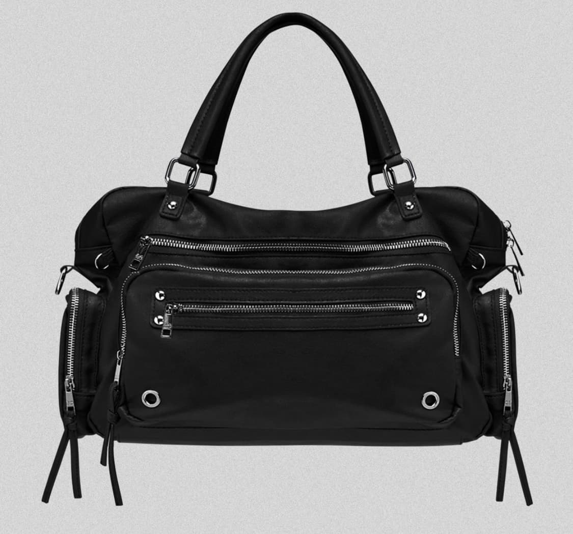 블랙퍼플 크로스백 상품이미지1