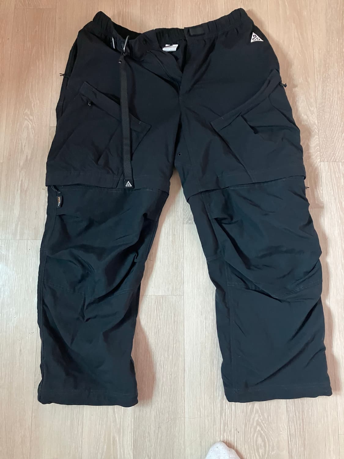 나이키 acg 스미스 서밋 카고 팬츠 블랙 xl 상품이미지1