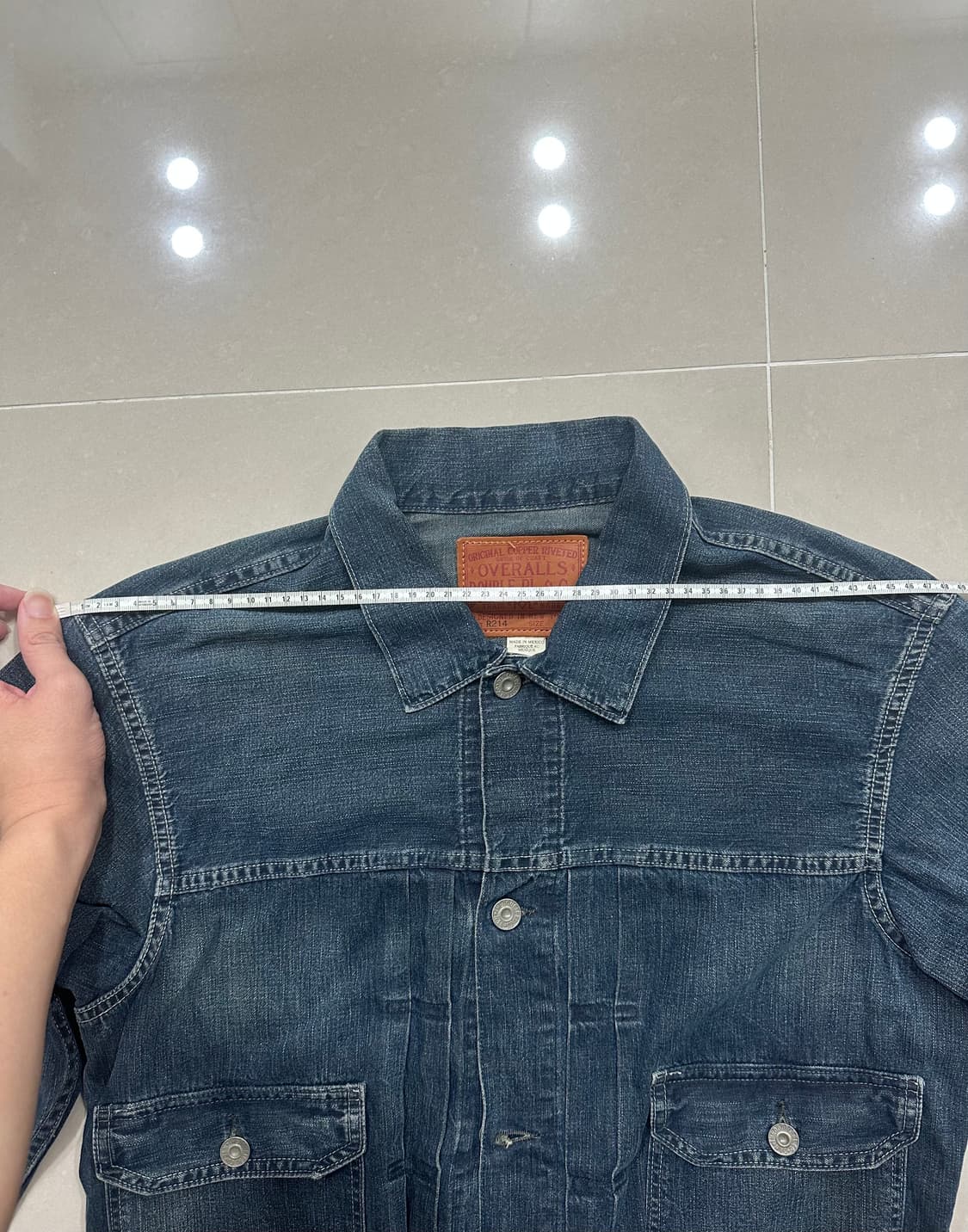 더블알엘 데님 커버올 (점프수트) 상품이미지5