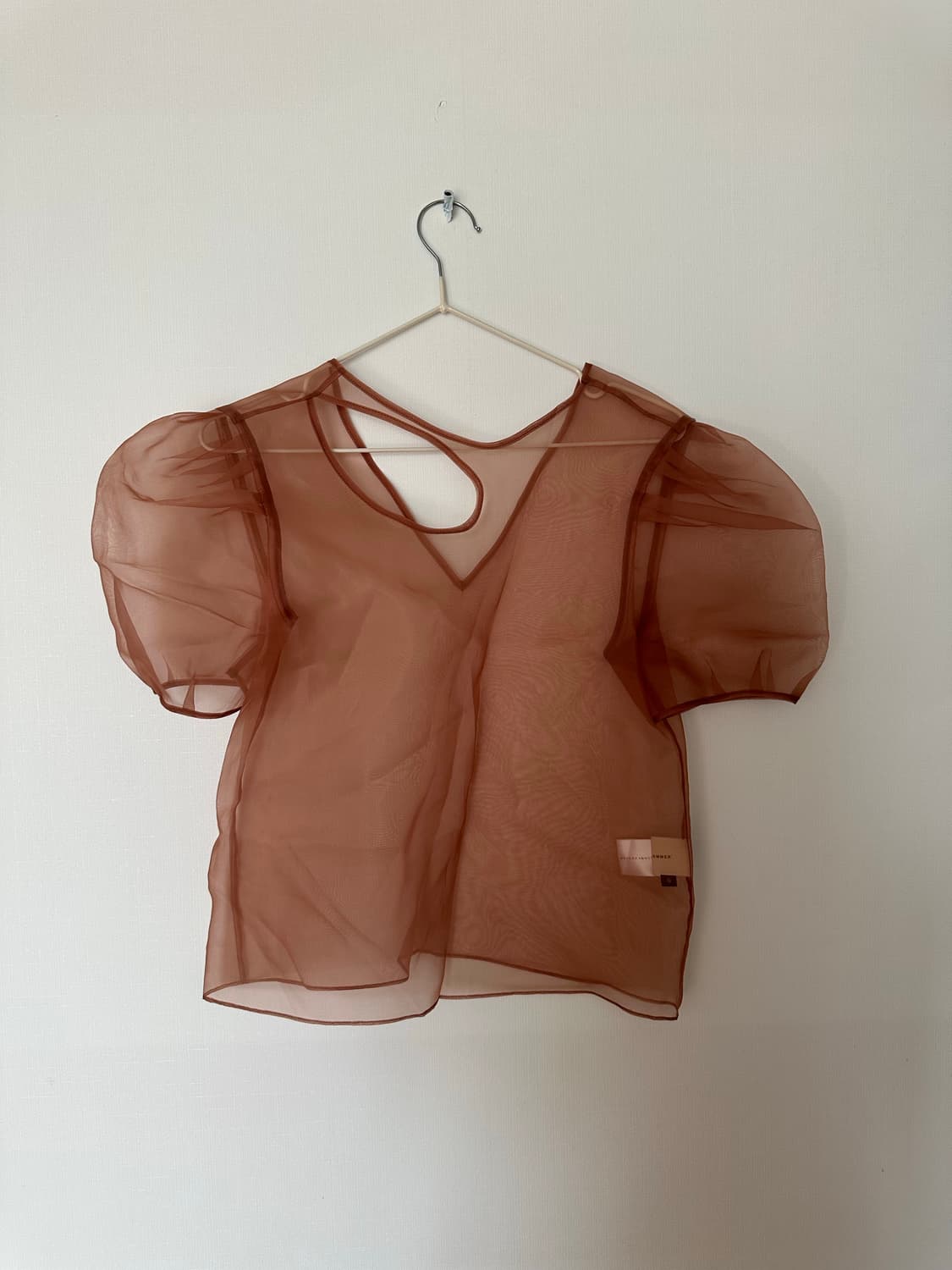 분더캄머 오간자 레이어드 블라우스 상품이미지3