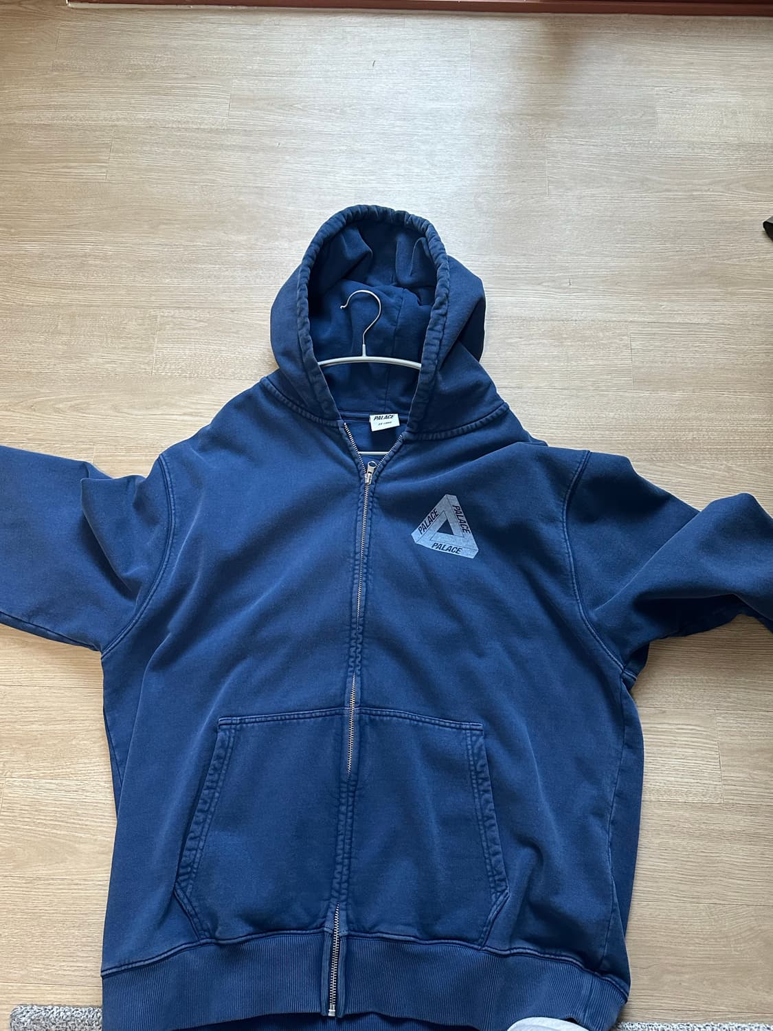 팔라스 피그먼트 워시 트라이퍼그 집 후드 네이비 - 24SS 상품이미지2