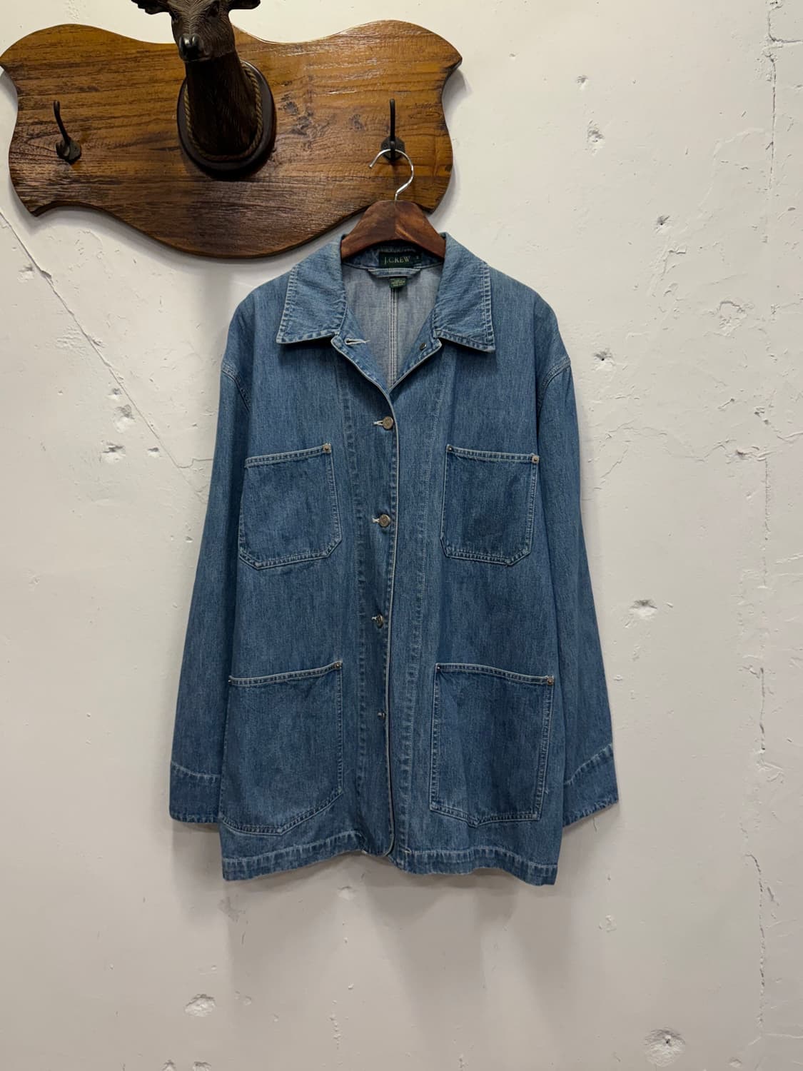 M) J.CREW 제이크루 Denim Chore Jacket 상품이미지2
