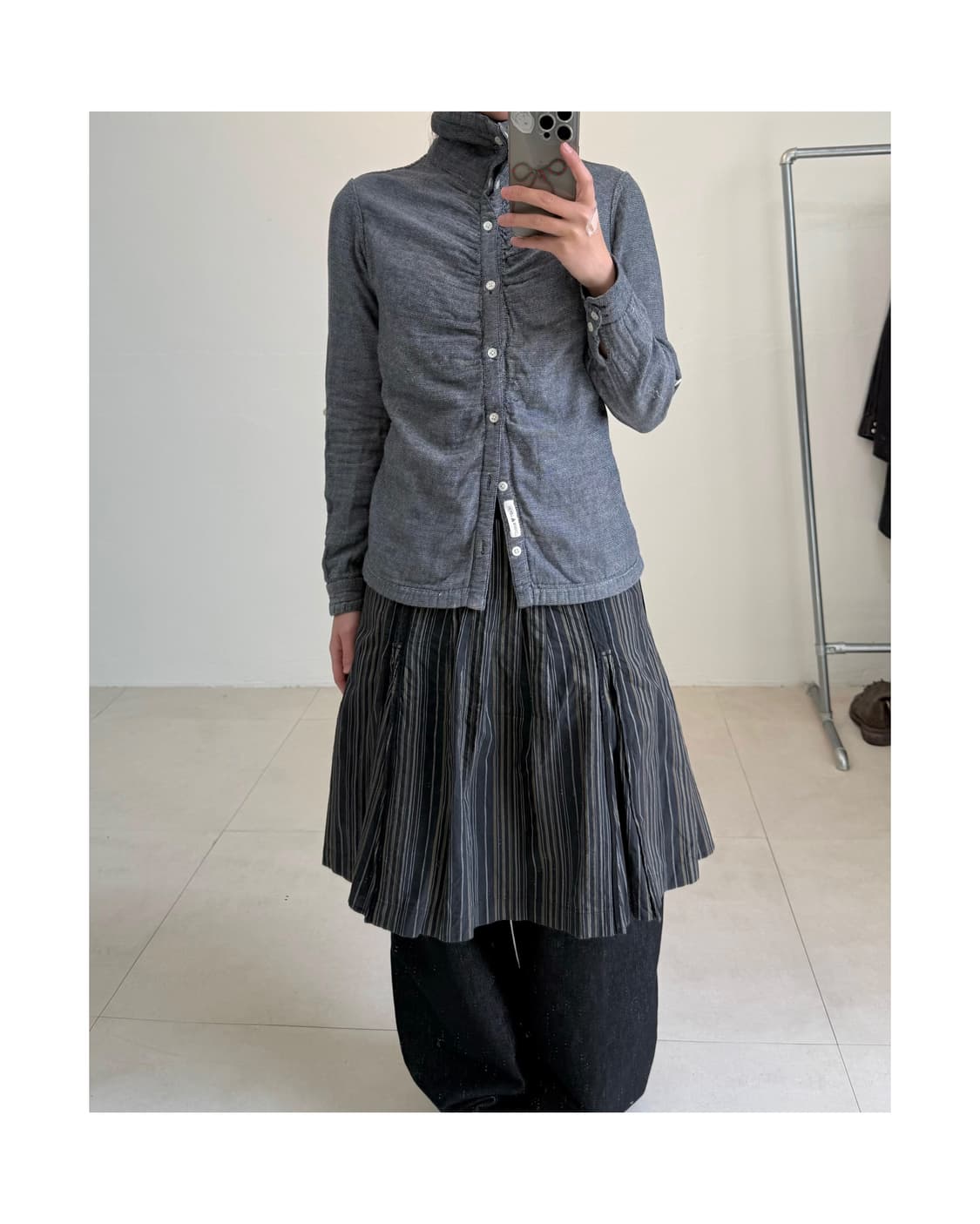 Heart market 리버서블 셔츠 상품이미지8