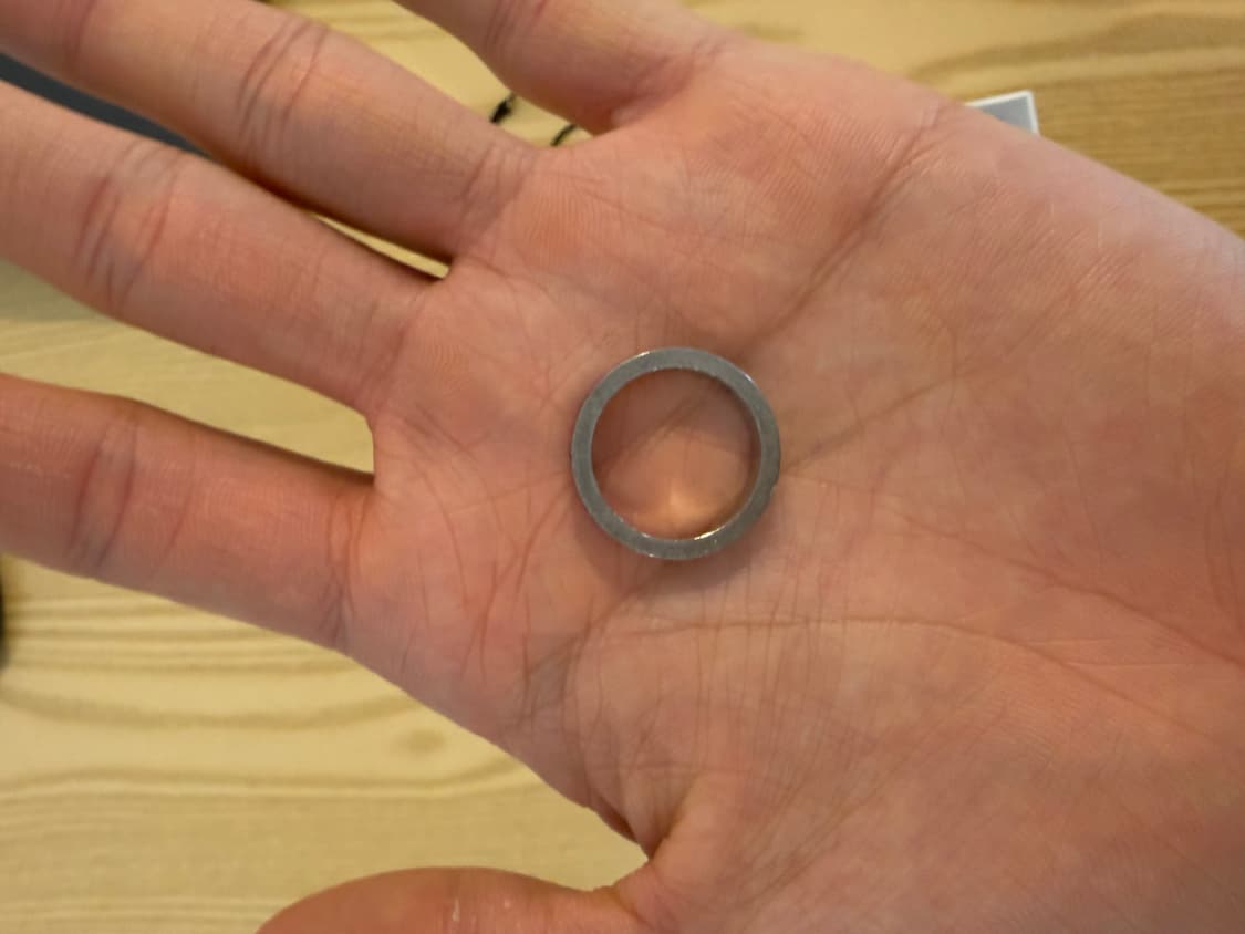 메종 마르지엘라 뉴메리컬 실버 링 4 사이즈 상품이미지3