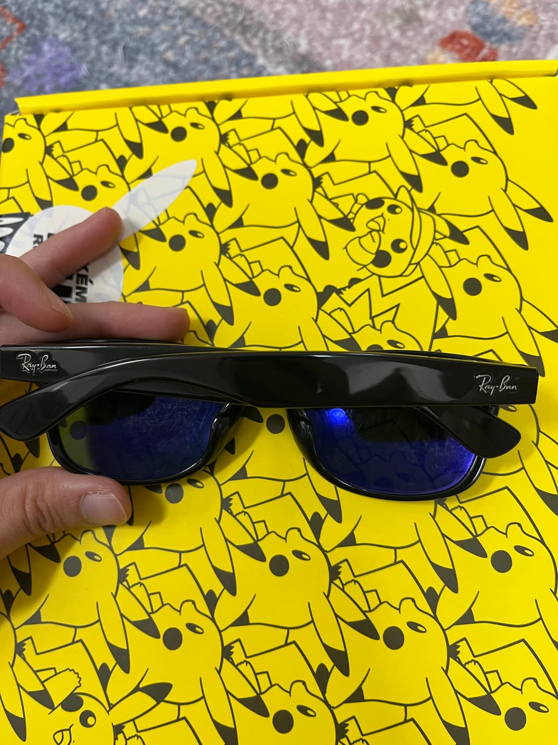 레이벤 rb2132 f 55사이즈 선글라스 블랙 상품이미지5