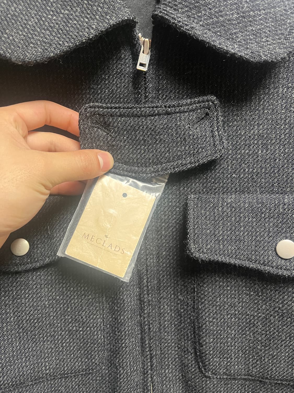 Phlannel arels wool(아를 울) 트위드 필드 자켓 상품이미지4