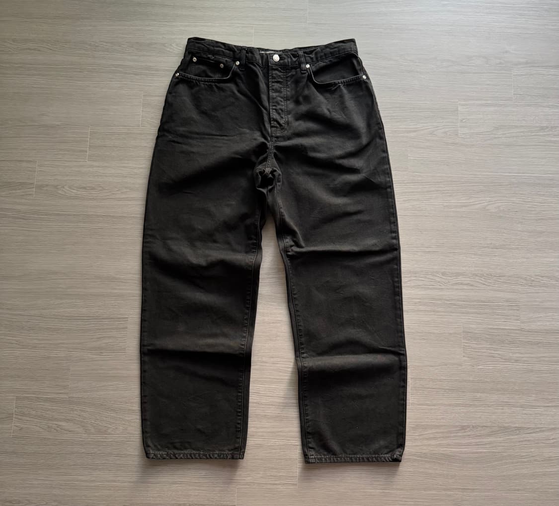 스투시 빅올진 워시드 캔버스 블랙 상품이미지1