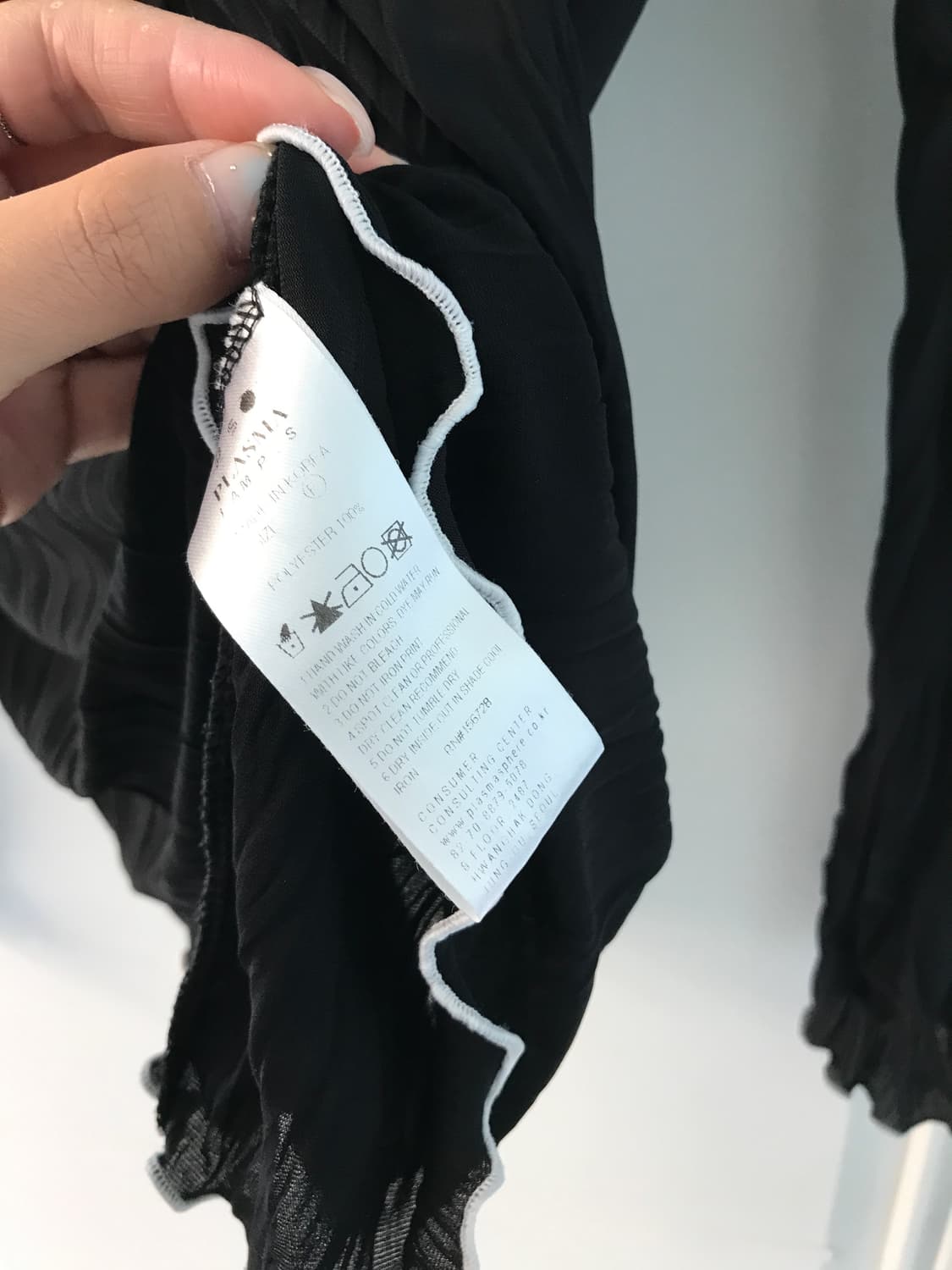 일본빈티지 쉬폰 플리츠 롱슬리브 상품이미지7