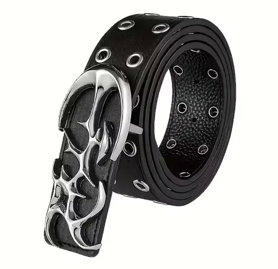 Y2k Steel Eyelet Belt 상품이미지1