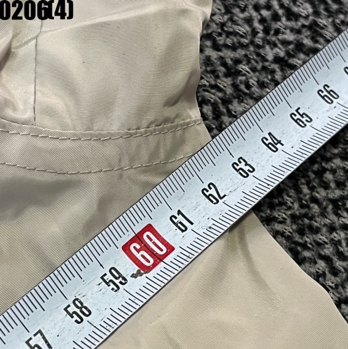 [M] 타미힐피거 베이지 후드 야상 블루종 점퍼 0206(4) 상품이미지6