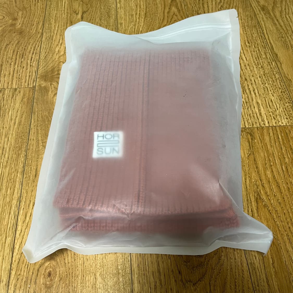 홀리선 스키프 슈퍼파인 울 니트 립 머플러 목도리 러스트 오렌지 상품이미지4