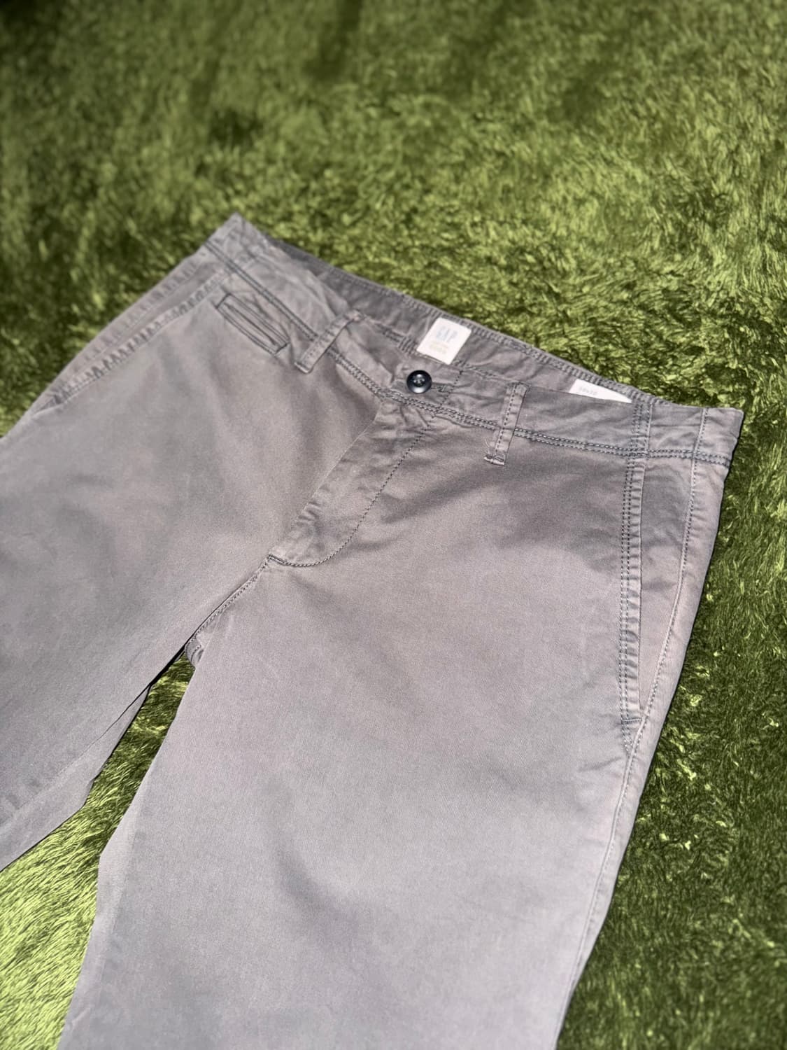 [30X30] 올드 갭 GAP 슬림핏 워시드 코튼 치노 팬츠 상품이미지2