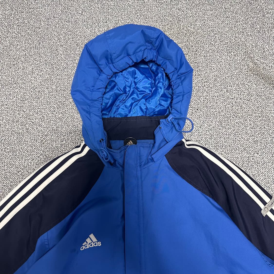 아디다스 블루 바람막이 점퍼 상품이미지2