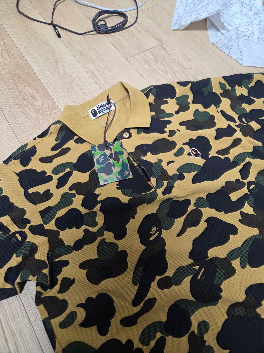 베이프 1st 카모 원포인트 카라티 상품이미지2