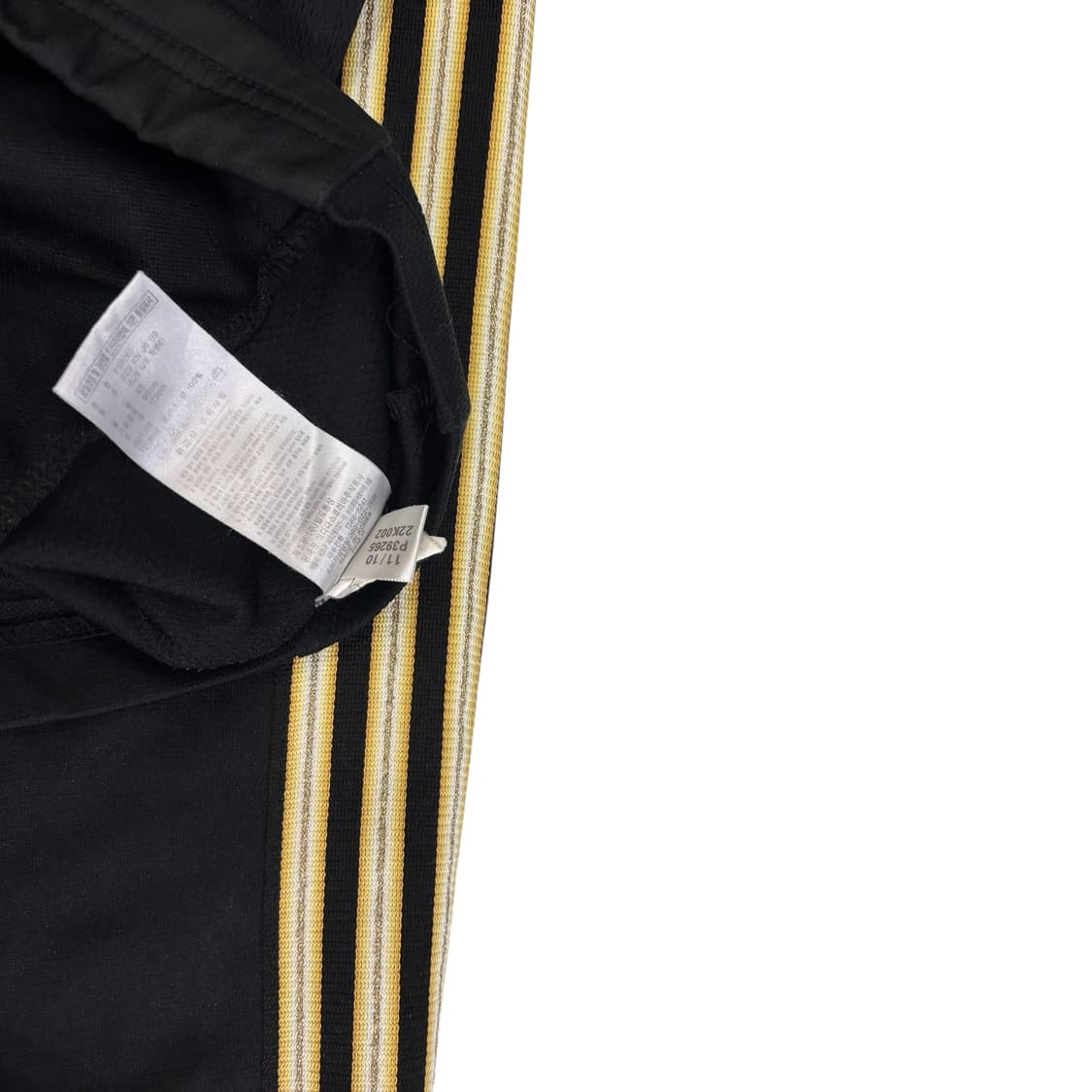 아디다스 블랙 골드 져지 상품이미지4