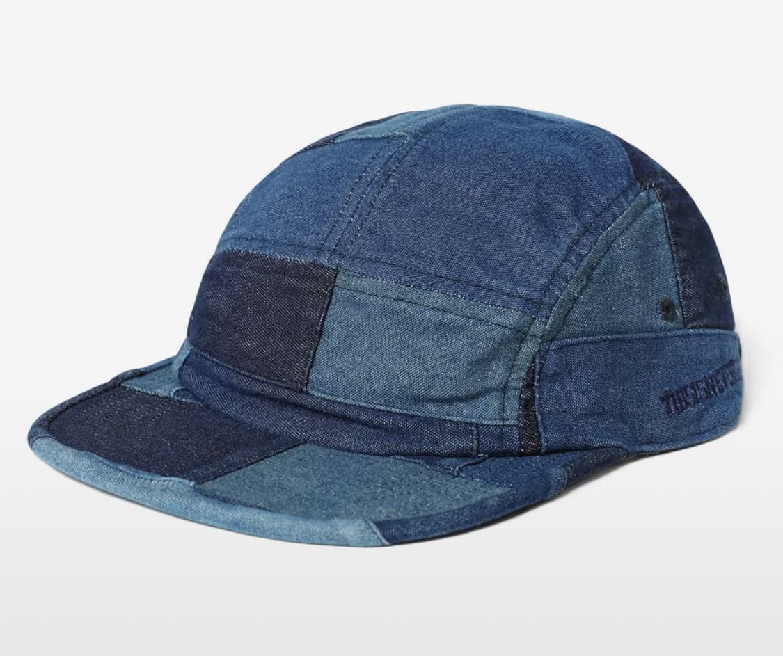 디스이즈네버댓 Washed Denim Pacth Work Cap Blue 상품이미지1
