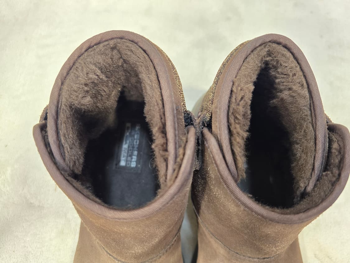 스케쳐스 여성 털 부츠 235mm 브라운 상품이미지6