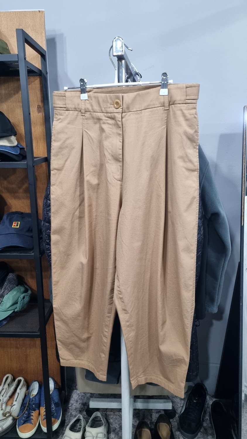 여성용 여름 와이드 배기 벌룬 코튼팬츠(코스제품) 40size 상품이미지1