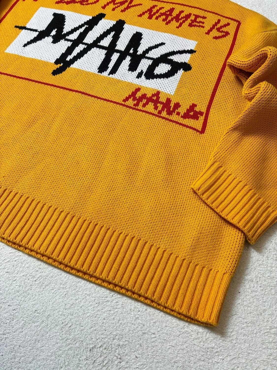 만지 Man.g 올드스쿨 오버 니트 PN6985 상품이미지4