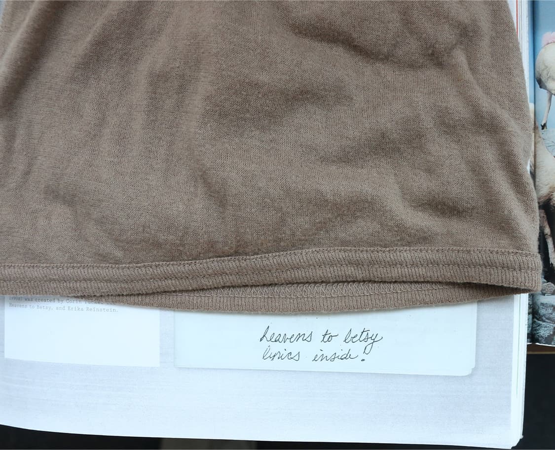 넘버 나인 베이지 비니  상품이미지5