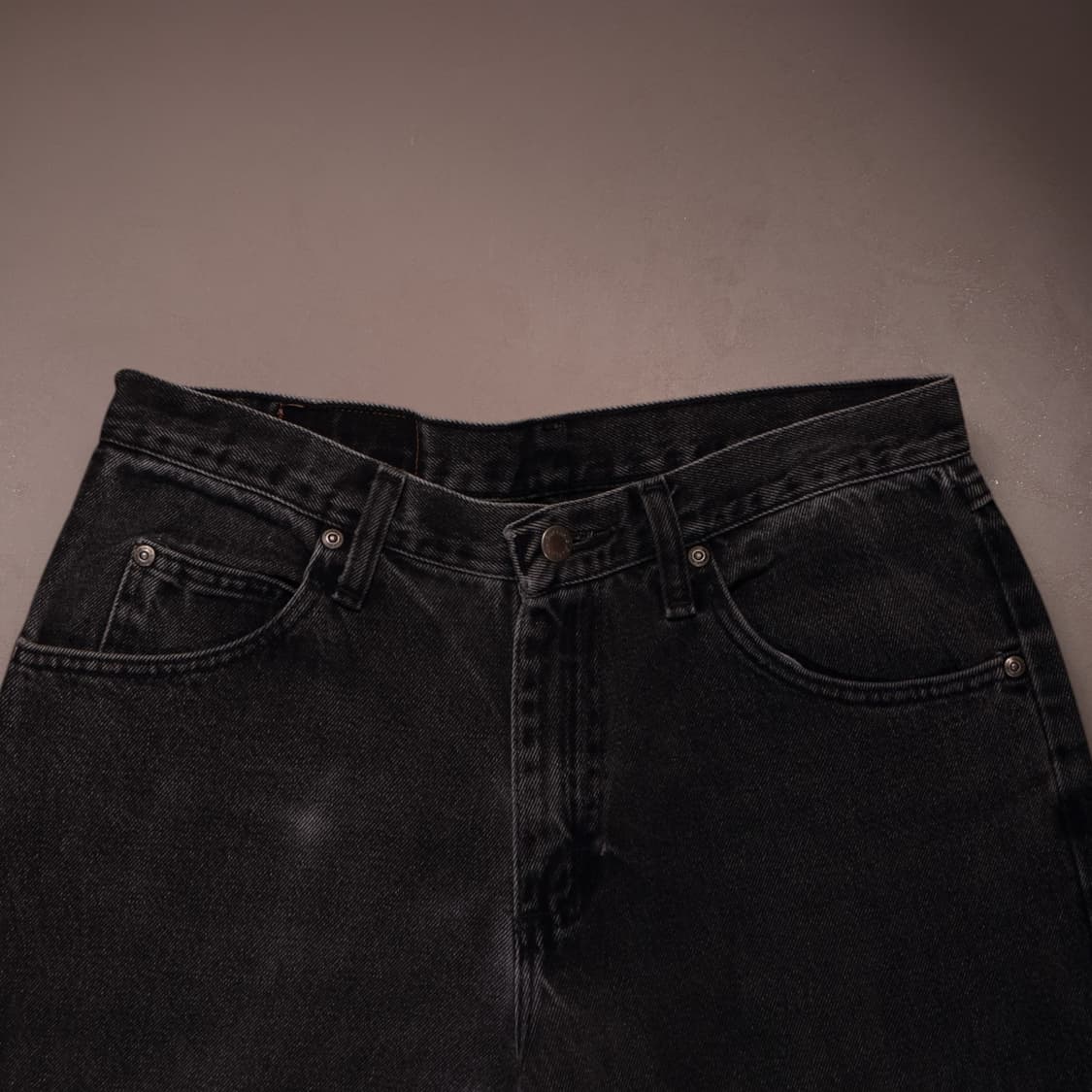 랭글러 흑청 데님팬츠 상품이미지2