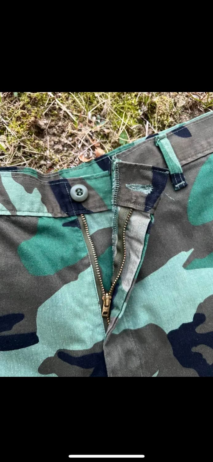 [USA vintage] 80s usa Woodland BDU 팬츠 상품이미지4