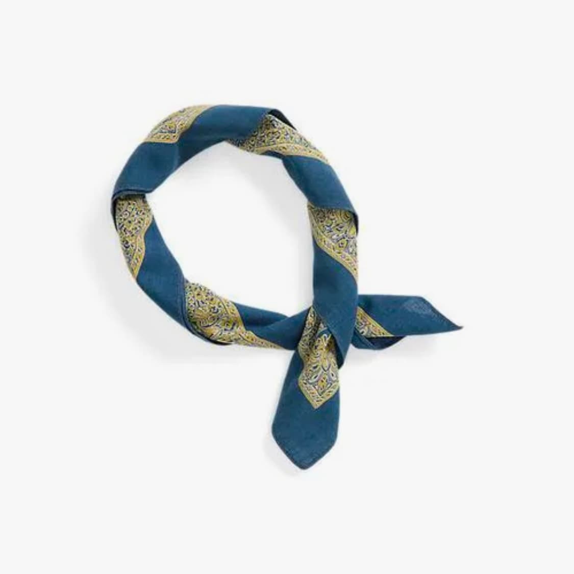 RRL 로고 인디고 코튼 반다나 상품이미지2