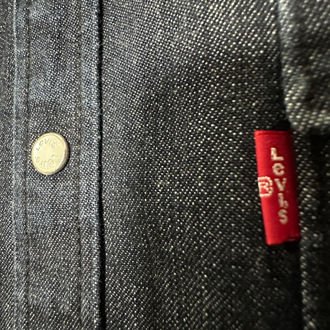 LEVI'S western denim shirt 상품이미지3