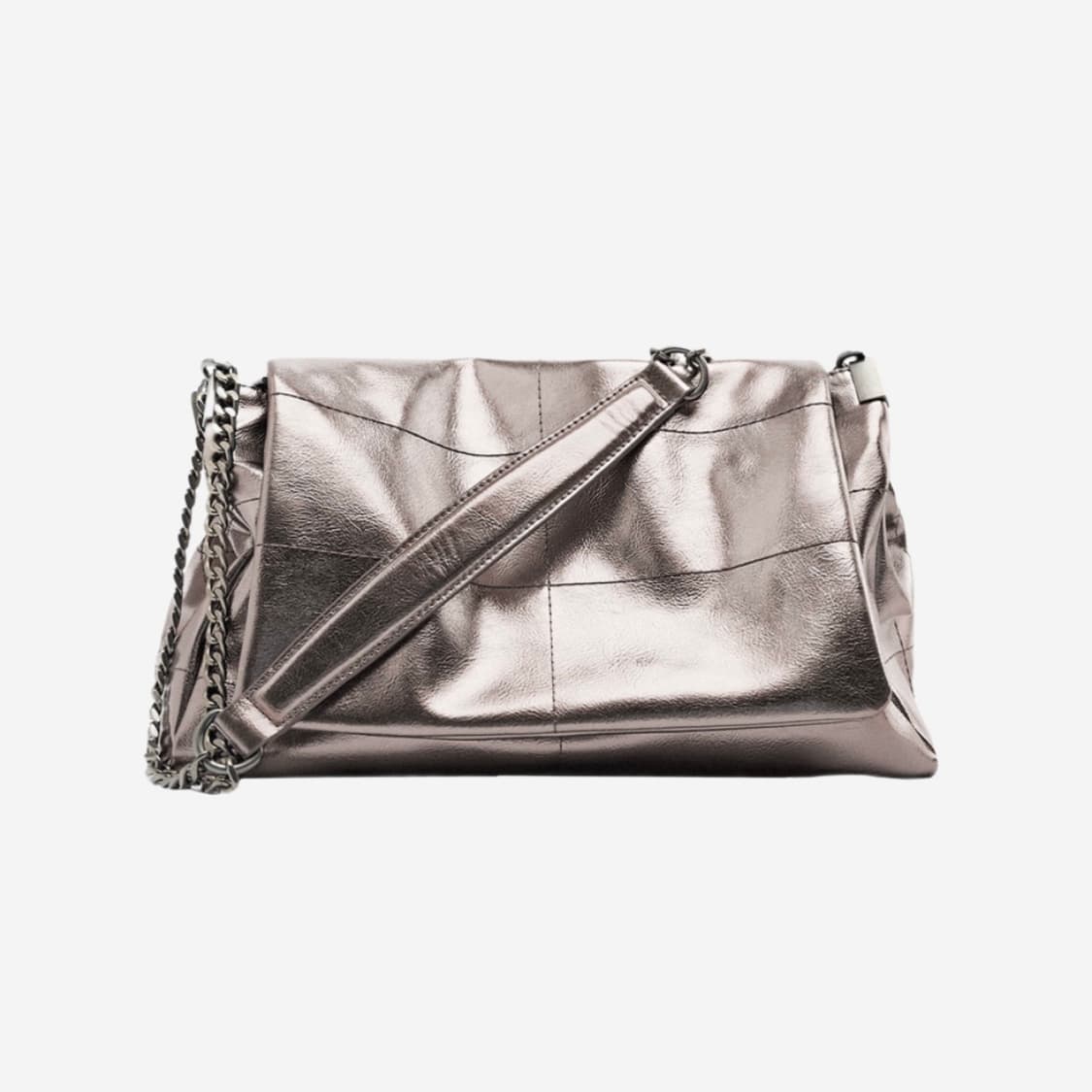 자라 락 플랩 숄더백 리드 그레이 상품이미지1