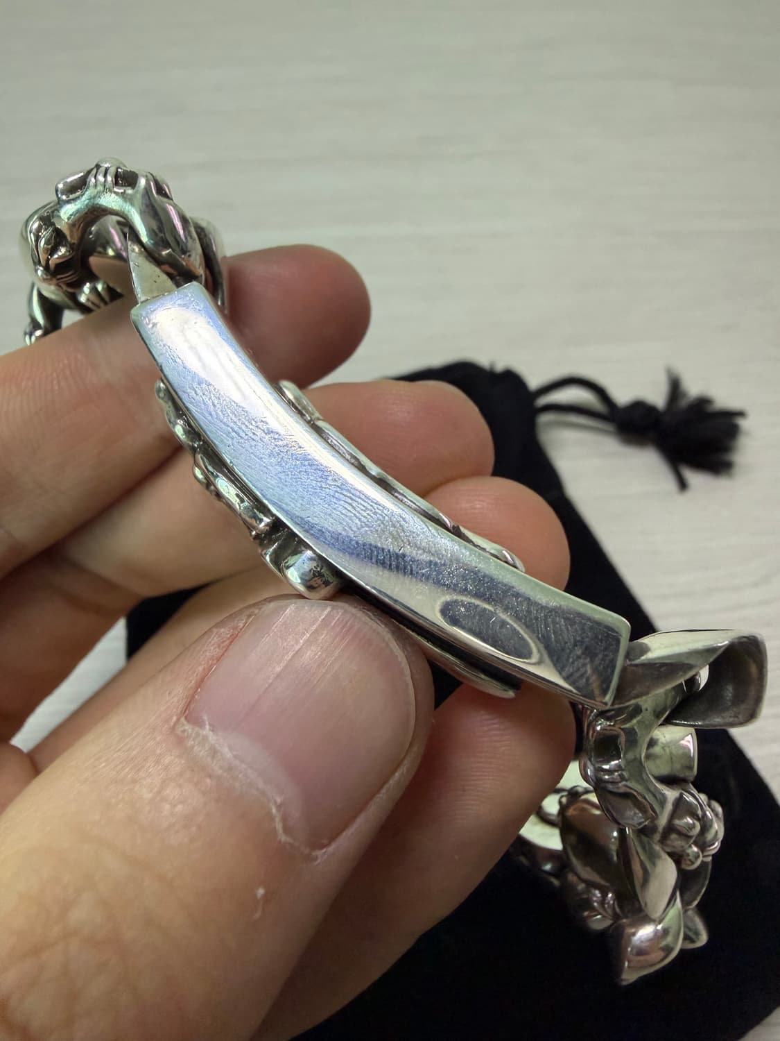 크롬하츠 대거id 팬시 클립 팔찌 상품이미지5